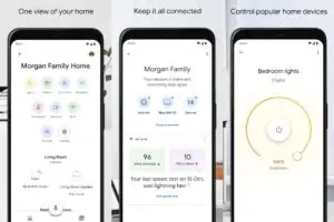نرم افزار خانه هوشمند Google Home