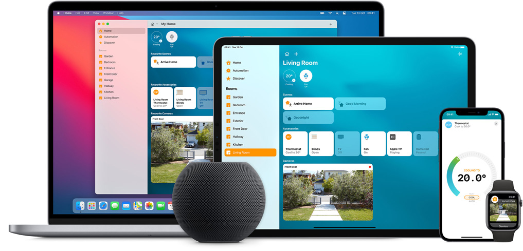 HomeKit نرم افزار خانه هوشمند HomeKit