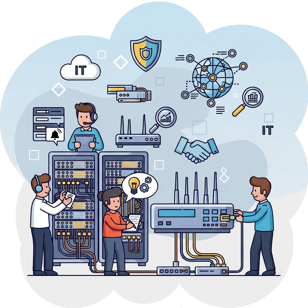 Network-infrastructure IT